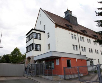 Eingang zur Erstaufnahmeeinrichtung