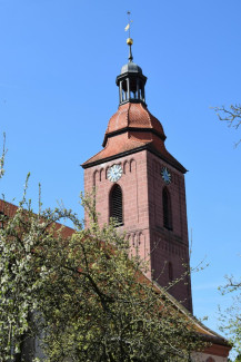 Turm der St.Rochus-Kirche